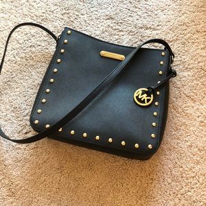 Michael Kors Jet Set  Saffiano Messenger Bag